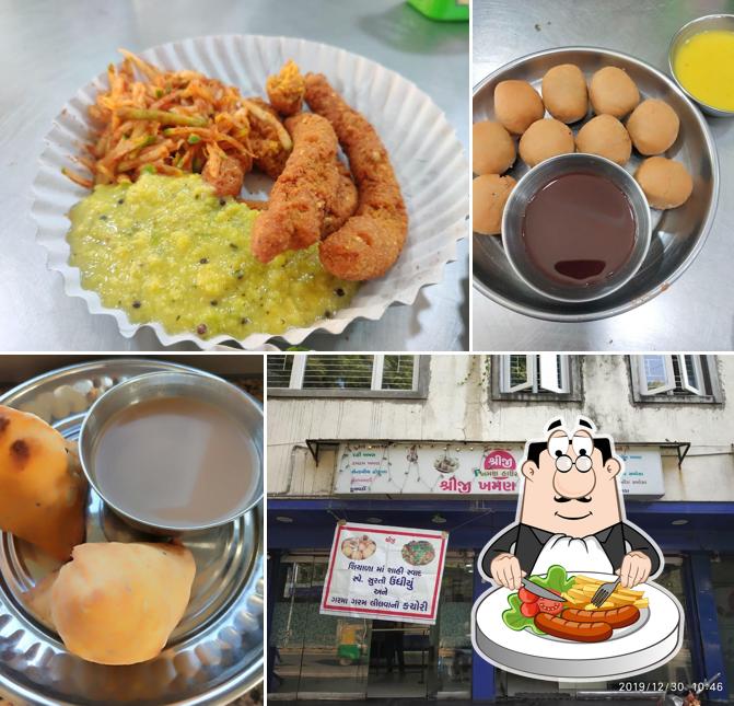 Food at Shreeji Khaman House