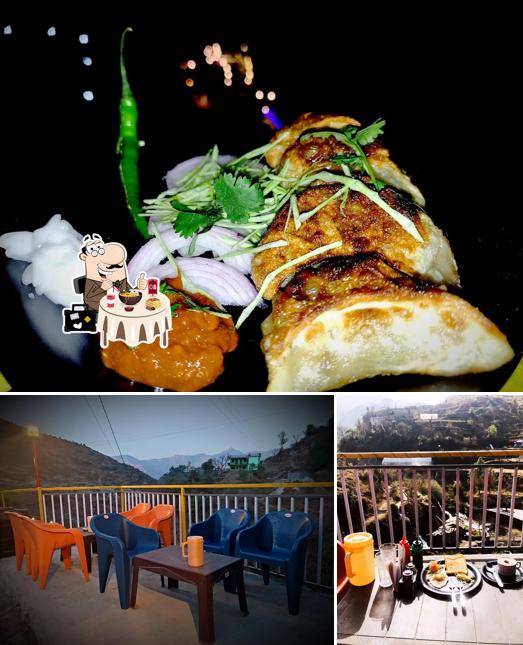 The photo of food and interior at The gharaat cafeteria