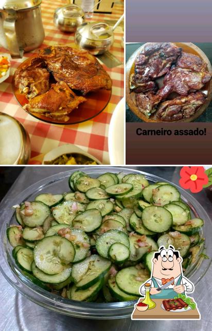 Costelas de porco em Restaurante Opção