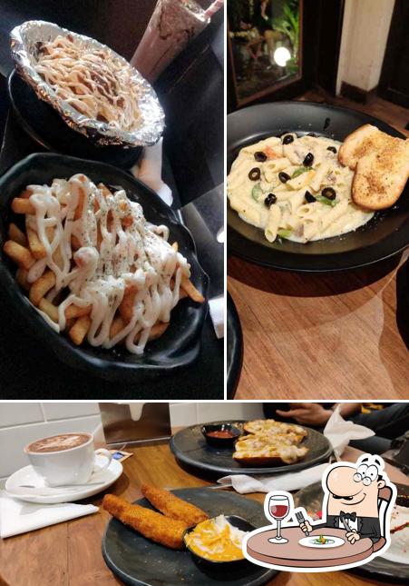 Food at The Sardar Saab Cafe Hauz Khaz