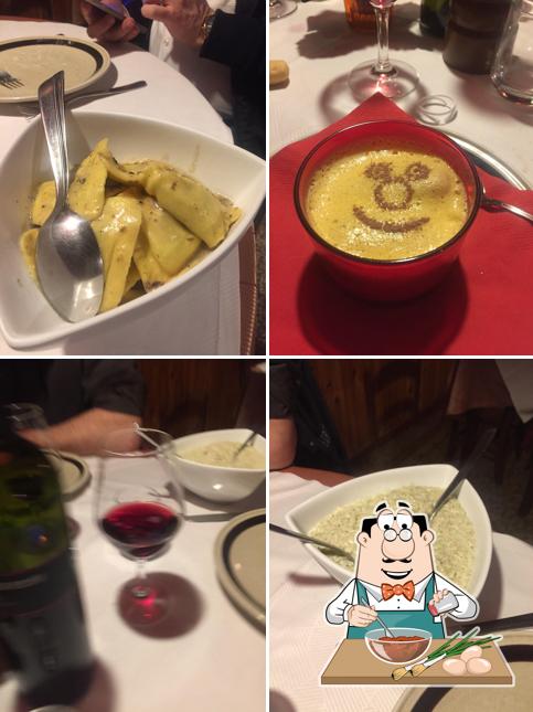 Ravioli al Trattoria Leon D'Oro