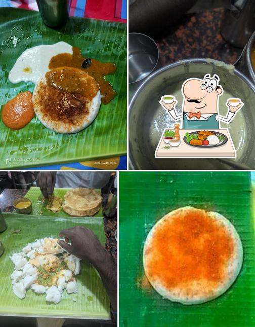 Creme brulee at Idly Virundhu
