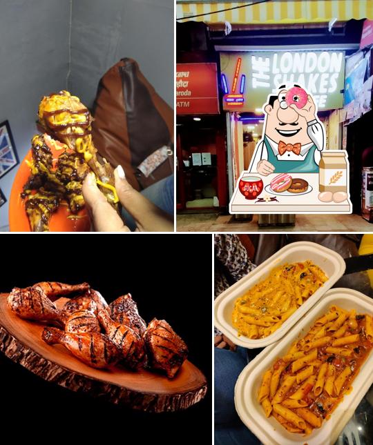 THE LONDON SHAKES Beleghata offers a number of desserts