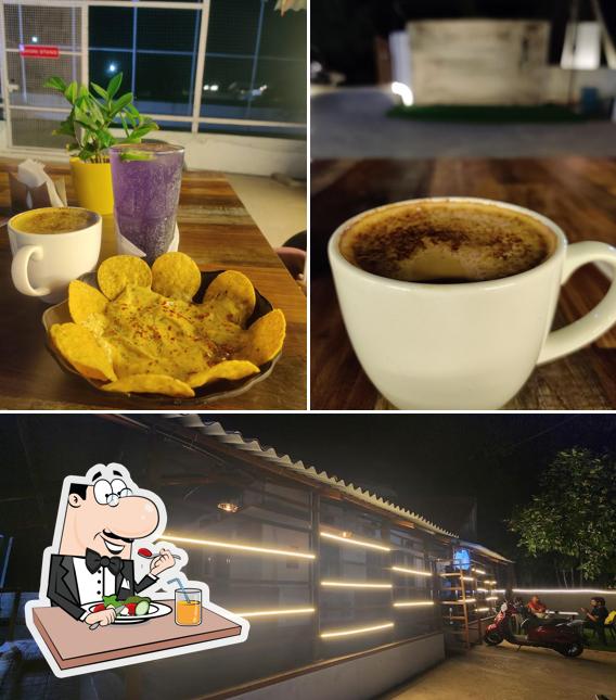 The restaurant's food and exterior