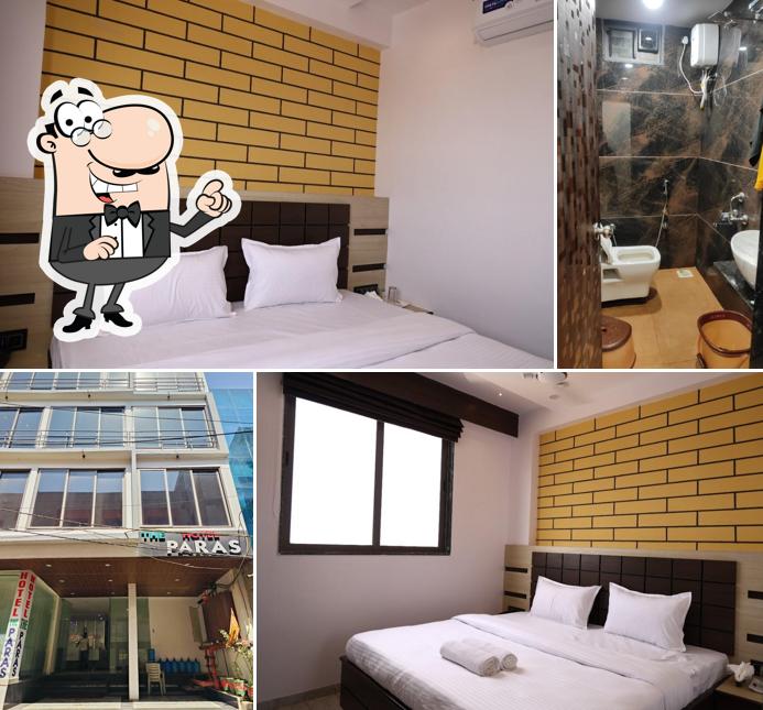 Check out how HOTEL THE PARAS Restraurant Corporate Rooms PG Dormitory Room looks inside