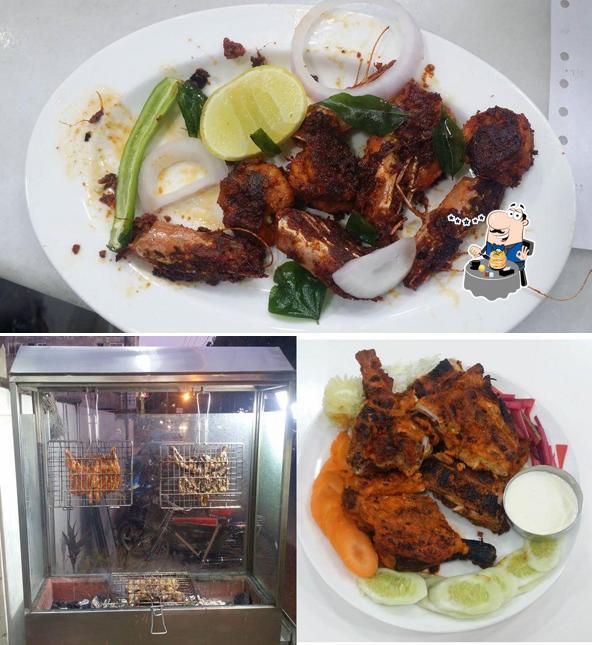 Food at Moguls Restaurant