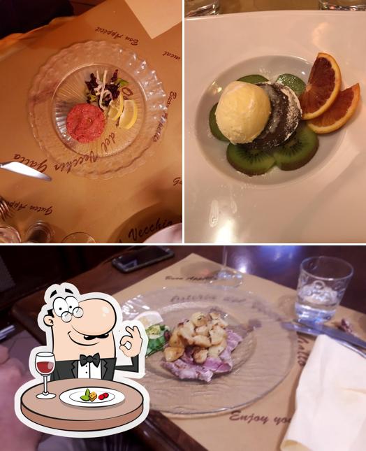 Cibo al Osteria Del Vecchio Gallo