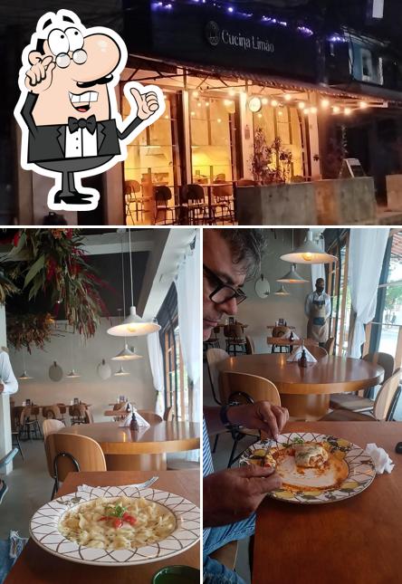 Veja imagens do interior do Cucina Limão
