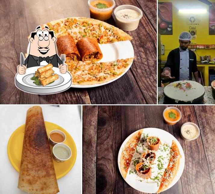 Spring rolls at Dosa.in velappanchavadi