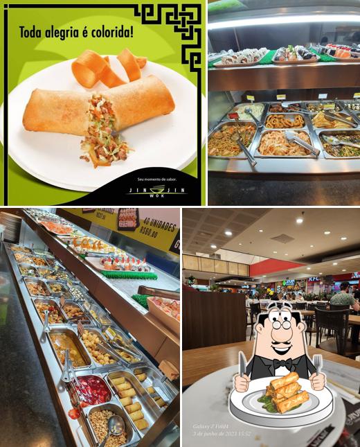 Rolinho primavera em JIN JIN