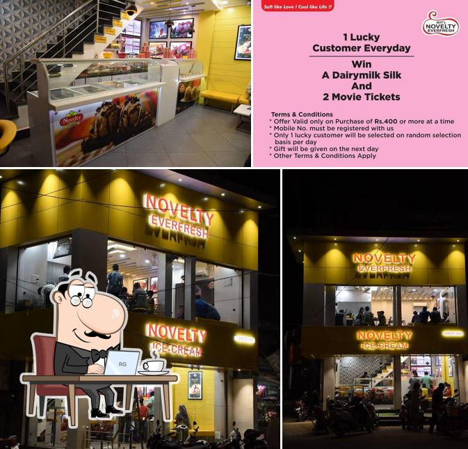 The interior of Novelty Everfresh