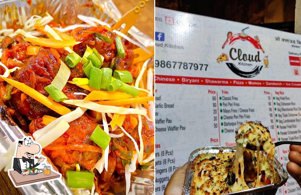 Food at O Cloud kitchen