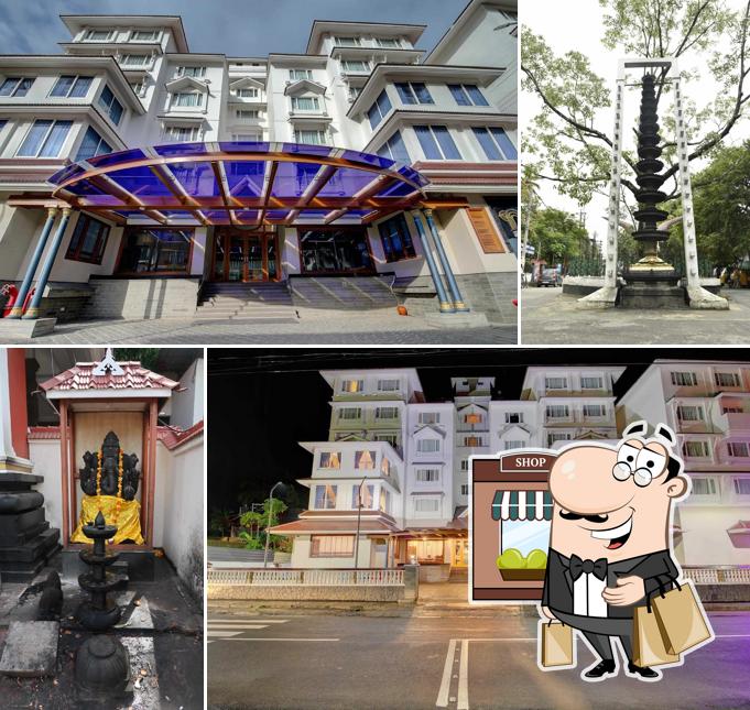 The exterior of Sterling Guruvayur