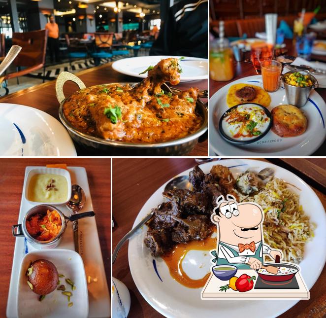 Paella at The Great Kabab Factory Express