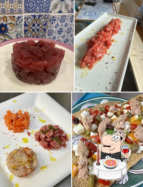 Tartare di tonno al Vicolo Praja Quality Street Food