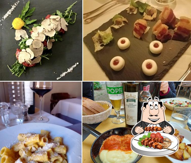 Platti al Ristorante Il Rossellino