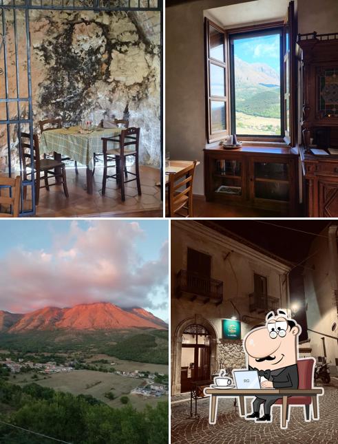 Taverna Velino si caratterizza per la interni e esterno