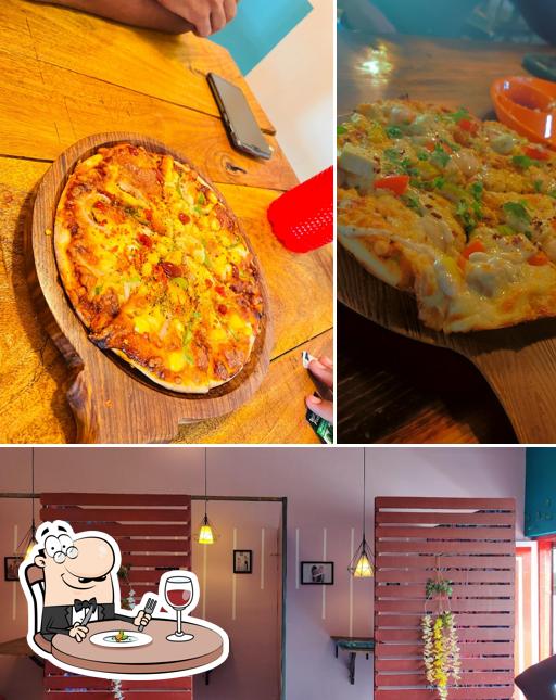 The picture of food and interior at Sweet Heart Cafe