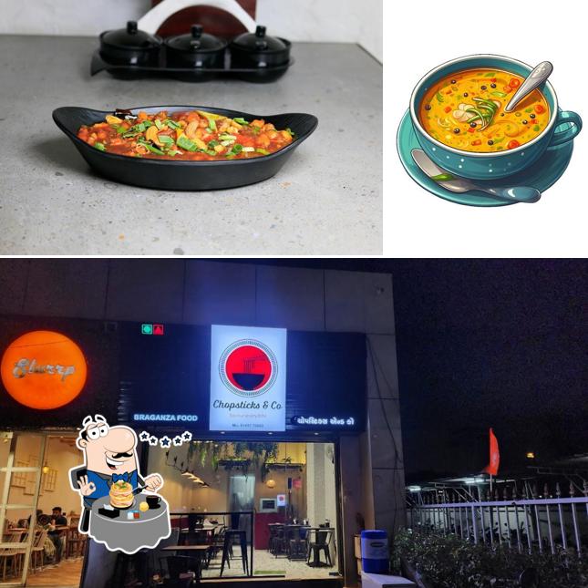 Chopsticks & Co is distinguished by food and interior