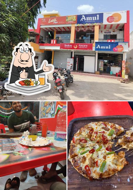 Check out the picture depicting food and exterior at Laziz Pizza