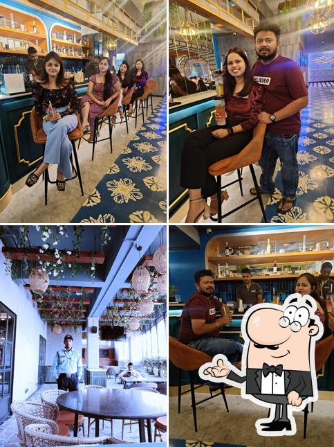 The interior of Mocha - Cafe & Bar