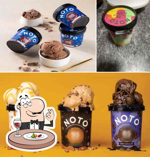 Food at NOTO - Ice Creams & Desserts