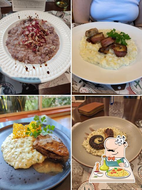 Risoto em Osteria Santos Sabores