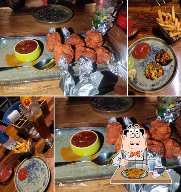 Chicken wings at Lazzy Frog - Lounge Bar