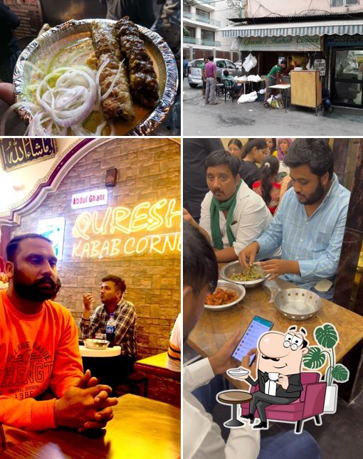 Check out how Qureshi's Kabab Corner looks inside
