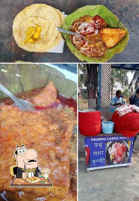 Food at Rakesh kaladi kulcha