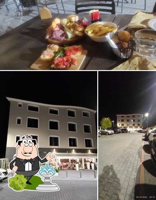 Caffetteria Bistrot Contatto si caratterizza per la esterno e interni