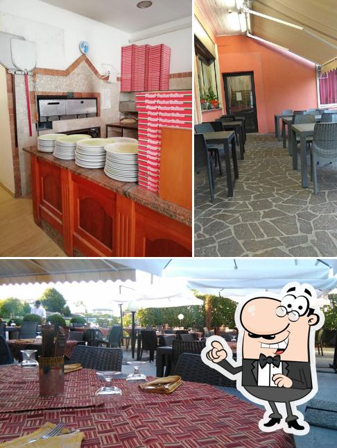 Gli interni di Da Livio Ristorante Pizzeria