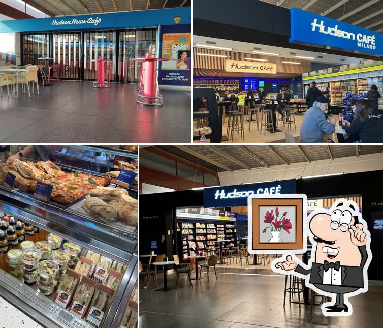 Dai un'occhiata agli interni di Hudson News Cafe