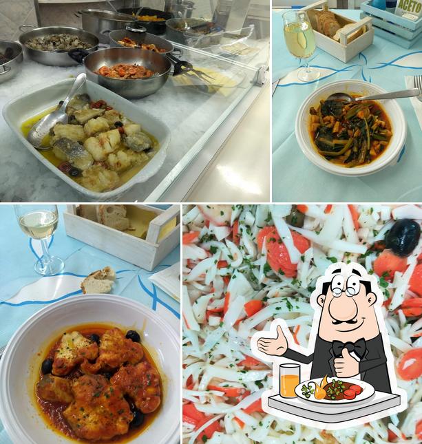 Cibo al Il Piatto Azzurro
