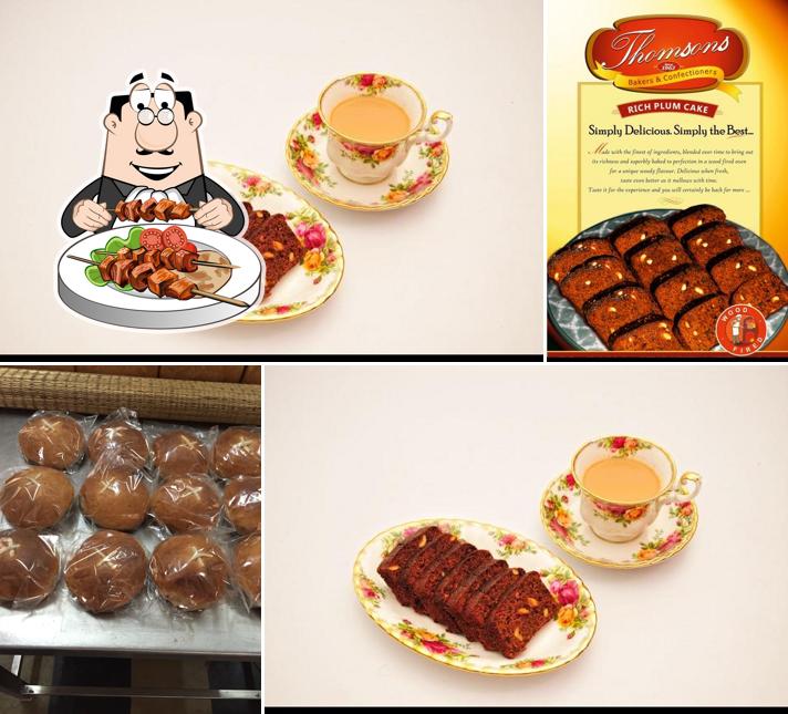 Food at Thomsons Bakery
