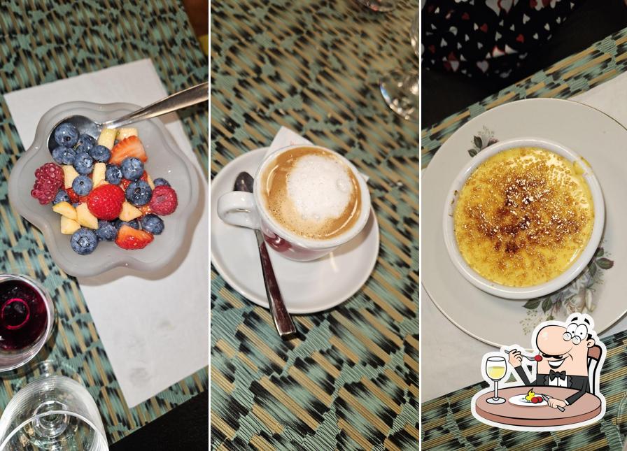 Creme brulee al Trattoria Bocciodromo