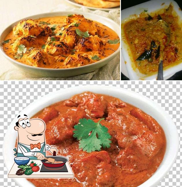 Chicken curry at Zaika Restaurant