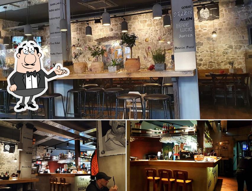 Dai un'occhiata agli interni di Bakra - Steak & Pizza Bar