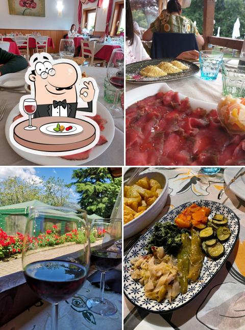 Cibo al Ristorante La Baita di Miele Marco