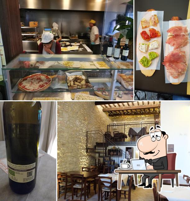 Gli interni di Da Nonna Rina