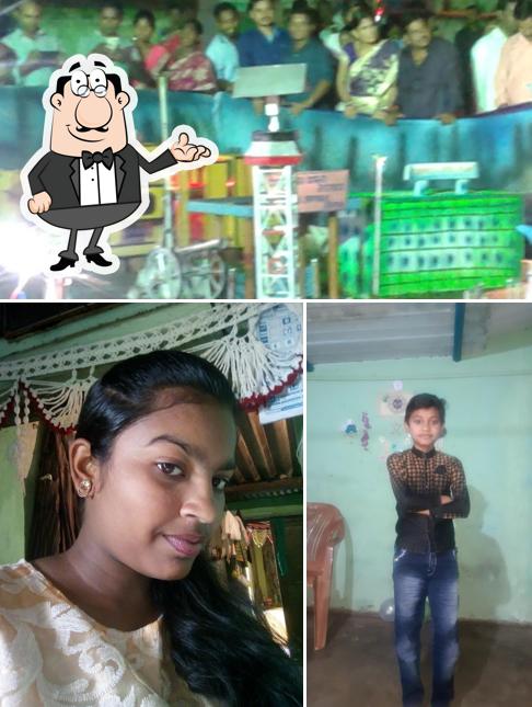 The interior of Lucky Fast Food