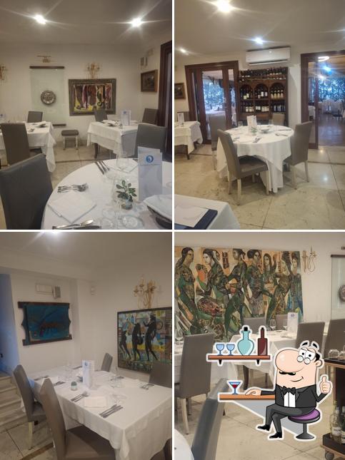 Gli interni di Da Ercole