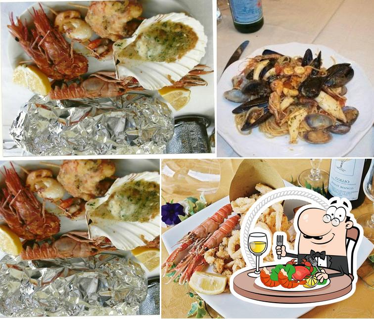 Prova tra i vari piatti di mare disponibili a Elguascoro Trattoria-pizzeria