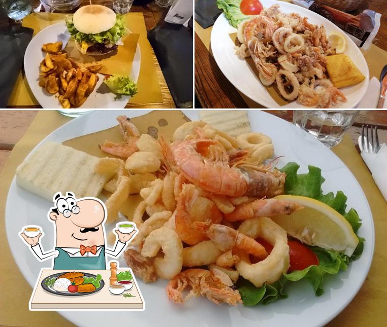 Calamari fritti al Pub Ristorante Imbarcadero sul Sile