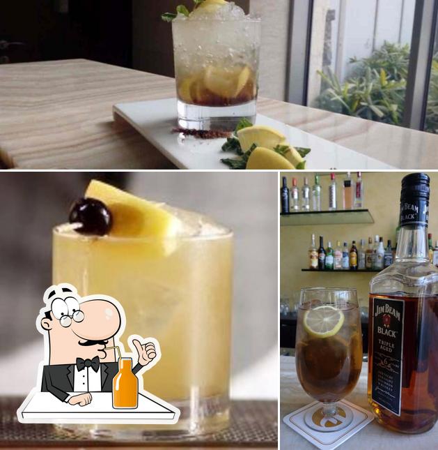 Enjoy a beverage at Nostradamus