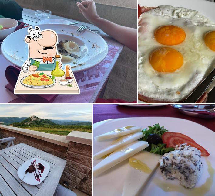 Cibo al Casa Rossa Motovun