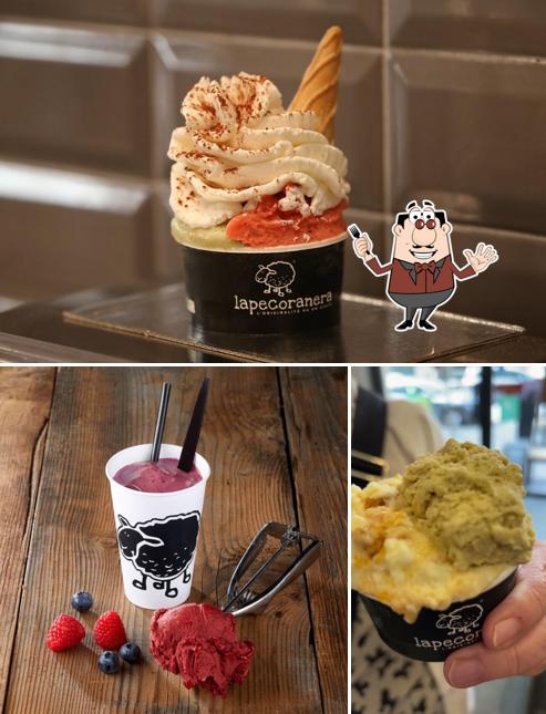 Gelato al Gelateria Lapecoranera