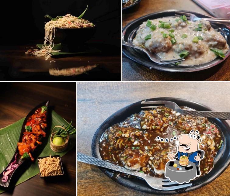 Meals at Hot Garlic Authentic Chinese,Thai and momos restaurant Airoli, Navi Mumbai