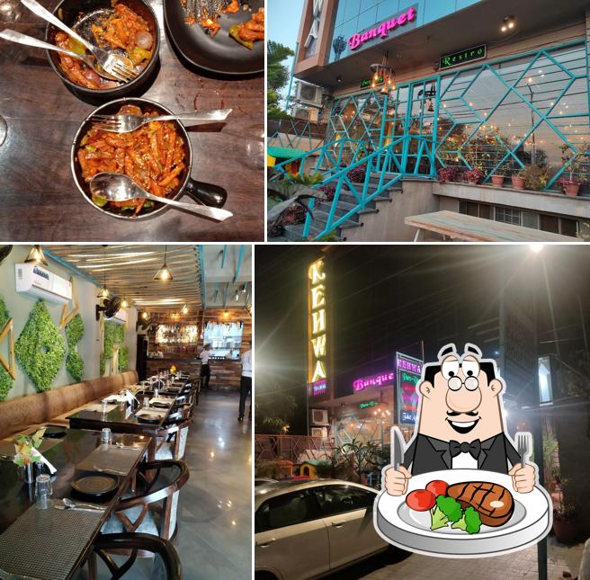 Order meat meals at Kehwa Dinning & Banquet