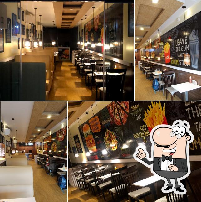 The interior of MEAT AND EAT KARUR
